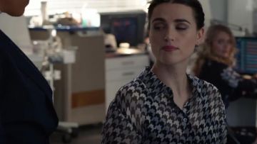 Equipment Daddy High Neck Top worn by Lena Luthor (Katie McGrath) in Supergirl (S04E14)