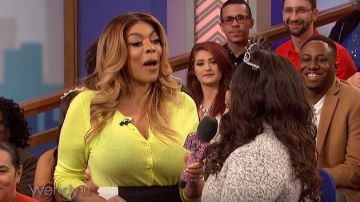 J. Crew “Jackie” Cardigan Sweater worn by Wendy Williams on The Wendy Williams Show March 13, 2019