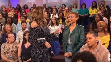 Versace White “Palazzo” Belt worn by Wendy Williams on The Wendy Williams Show March 15, 2019