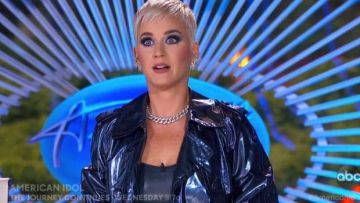 Kenneth Jay Lane Crystal Star Clip-On Earrings worn by Katy Perry on American Idol 2019