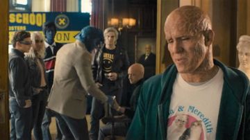 Nirvana Smiley T-Shirt worn by Quicksilver (Evan Peters) in Deadpool 2