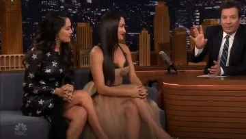 Maria Lucia Hohan Maysa Vestido con detalle de lencería usado por ella misma (Nikki Bella) en Total Bellas (S04E09)