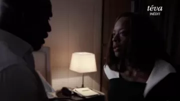 Escada Colorblock Cap-Sleeve Sheath Dress worn by Annalise Keating (Viola Davis) in How to Get Away with Murder (S04E01)