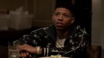 Kenzo Cheongsam Flower Track Jacket worn by Hakeem Lyon (Bryshere Y. Gray) in Empire (S05E10)