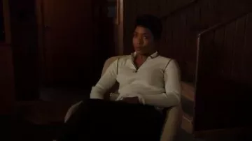 Maje Mandou Chandail porté par Athena Subvention (Angela Bassett) dans le 9-1-1 (S02E10)