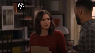 Rag & Bone Penn Sweater worn by Clem (Nina Dobrev) in Fam (S01E10)