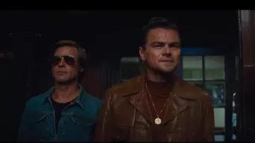 The turtleneck brown Rick Dalton (Leonardo DiCaprio) in Once Upon a Time in Hollywood