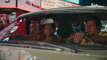 The turtleneck yellow Rick Dalton (Leonardo DiCaprio) in Once Upon a Time in Hollywood