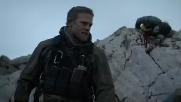 Arc'teryx Jacket worn by William 'Ironhead' Miller (Charlie Hunnam) as seen in Triple Frontier