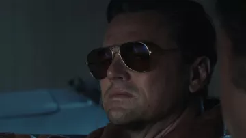 Rick Dalton's (Leonardo DiCaprio) aviator sunglasses as seen in Once Upon a Time in Hollywood