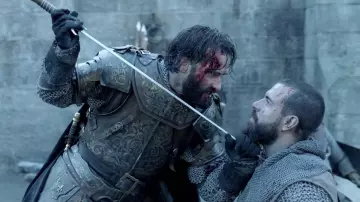 King Philip's (Ed Stoppard) armor as seen in Knightfall S02