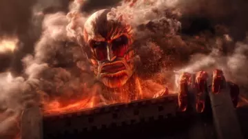 Le réplique du costule du Titan Colossal dans L'Attaque des Titans (Shingeki no Kyojin)