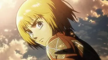 La perruque de Armin Artlelt (Josh Grelle) dans L'Attaque des Titans (Shingeki no Kyojin)