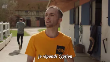 Le t-shirt The North Face porté par Squeezie dans sa vidéo YouTube ON FAIT LA PAIX ❤️ (clip Cyprien & Squeezie)