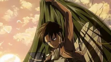 La réplique du drapeau du Bataillon d'Exploration dans L'At­taque des Ti­tans (Shin­geki no Kyo­jin)