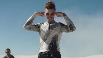 Tee-shirt Louis Vuitton porté par N.O.S dans le clip PNL - A l'Ammoniaque [Clip Officiel]