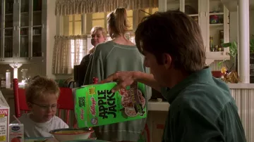 Kellog Apple Jack Céréales consommées par Jerry Maguire (Tom Cruise) dans Jerry Maguire