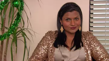 La blouse portée par Kelly Kapoor (Mindy Kaling) dans The Office (US)