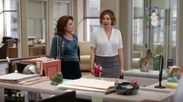 Zac Posen Pippa Crayon Jupe Imprimée porté par Rebecca Tas (Rachel Bloom) dans Crazy Ex-Girlfriend (S01E08)