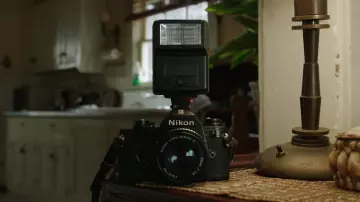 Nikon Camera of Tom Curry (Temuera Morrison) in Aquaman