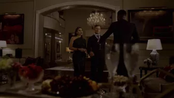 The leather dress Stella McCartney Crystal Jennings (Ana Brenda Contreras) in Dynasty S02E15