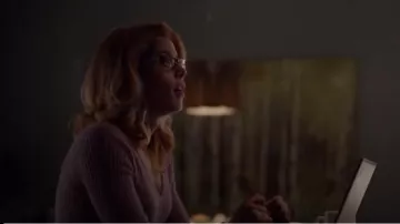 Rag & Bone Donna Sweater worn by Felicity Smoak (Emily Bett Rickards) in Arrow (S07E16)