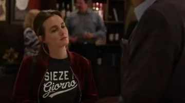 J. Crew Sieze il giorno Camiseta usada por Angie D'Amato (Leighton Meester) en Padres Solteros (S01E19)