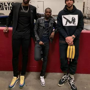 Sneakers  Nike Air Max 1/97 Vf Sw "2018 Sean Wotherspoon" worn by Tristan Thompson on the Instagram account @bensimmons