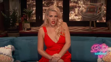 A. L. C Haley Ceinture sans Manches Robe Longue porté par Busy Philipps Occupé ce Soir, le 18 Mars 2019