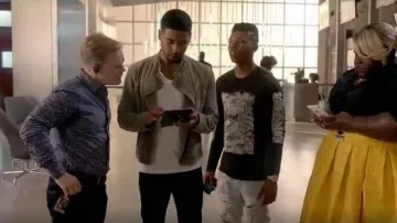 NSF Chuck Distressed Denim Shorts usados por Hakeem Lyon (Bryshere Y. Gray) en Empire (S02E01)