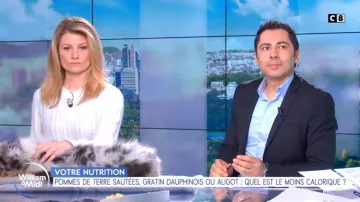 The knit pullover twisted Sandrine Arcizet in William noon of the 22/02/2019