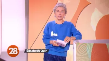 The sweat Snoopy blue Élisabeth Quin in 28 minutes of 22/03/2019