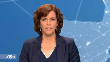 The Tank top right with foils of Nathalie Renoux in The 19:45 M6 of the 22/03/2019