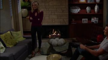 Michael Michael Kors Jessie Ankle Strap Sandal worn by Jennifer Gareis in The Bold and the Beautiful (S32E83)