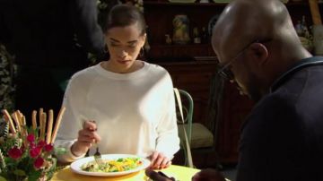 All Saints Suzie Dress at John Lewis & Partners worn by Zoë Kravitz in The Bold and the Beautiful (S32E87)