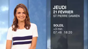 El jersey a rayas de Cali Morales en Tiempo (m6) del 20/02/2019