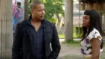 John Varvatos Peak Lapel Multi-Button Jacket worn by Lucious Lyon (Terrence Howard) in Empire (S02E06)