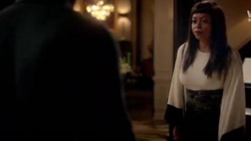 Michael Kors Stretch-Wool Crepe Flared Pants usado por Cookie Lyon (Taraji P. Henson) en Empire (S02E06)