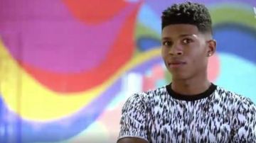 Lanvin Résumé Animal Print T-Shirt porté par Hakeem Lyon (Bryshere Y. Gris) dans l'Empire (S02E07)
