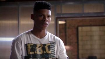 Camiseta de lentejuelas Maison Margiela usada por Hakeem Lyon (Bryshere Y. Gray) en Empire (S02E08)