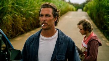 Jacket working navy blue Baker Dill (Matthew McConaughey) in Serenity