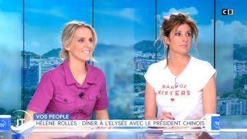 La Robe violette de Sandra Ferreira dans William à midi du 25/03/2019