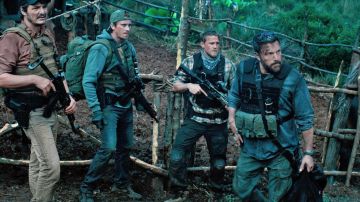 Crye Precision Tactical Pants worn by William 'Ironhead' Miller (Charlie Hunnam) as seen in Triple Frontier