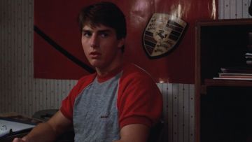 Porsche Affiche de Joel (Tom Cruise) dans des Affaires Risquées