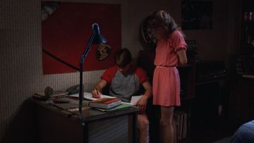 Pink Jumpsuit worn by Lana (Rebecca De Mornay) in Risky Business