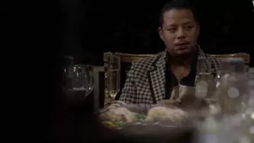 Gucci  Houndstooth Two-Button Sportcoat worn by Lucious Lyon (Terrence Howard) in Empire (S03E01)