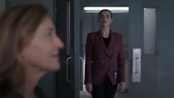 Veronica Beard Miller Dickey Jacket worn by Lena Luthor (Katie McGrath) in Supergirl (S04E17)