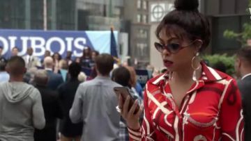 Alain Mikli  Rhinestone Sunglasses worn by Cookie Lyon (Taraji P. Henson) in Empire (S03E06)