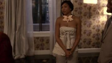 Johanna Ortiz  Capote Trousers worn by Cookie Lyon (Taraji P. Henson) in Empire (S03E07)