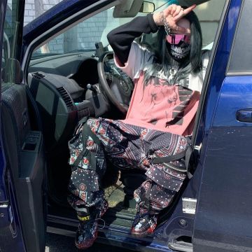 Monogram Jogging Pants by Louis Vuitton worn by Billie Eilish on her  Instagram account @wearetheavocados